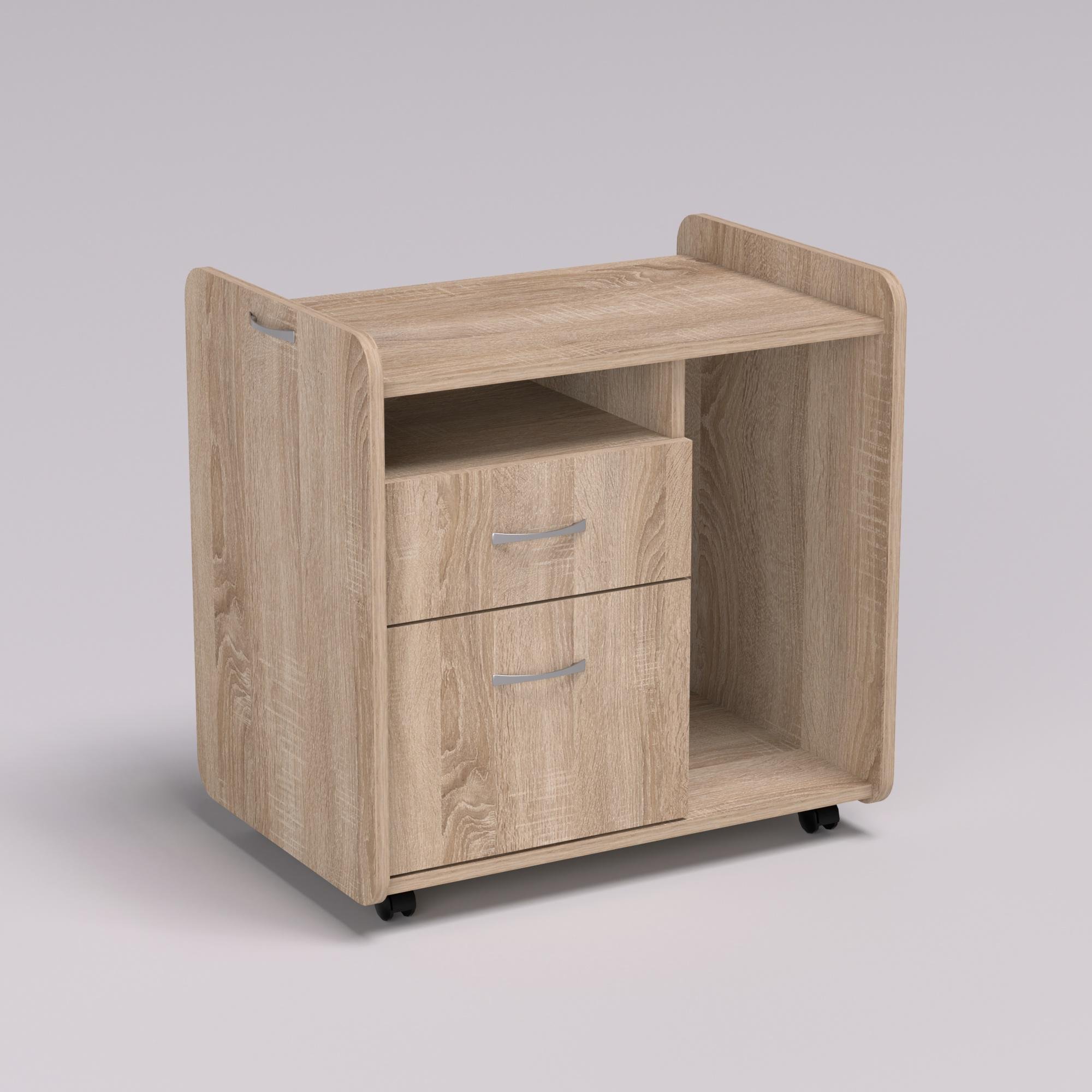 Тумба офисная Континент ТМО-2 650х450х612 мм Дуб Сонома (13107) Тумба офисная Континент ТМО-2 650х450х612 мм Дуб Сонома (13107)