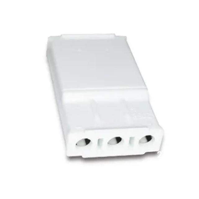 Клемма-коннектор проходная Tactix 0,34-1,6 мм2 6А 3х1-3х1 одинарная 30,8х18х6,8 мм Белый (2068-3PW)