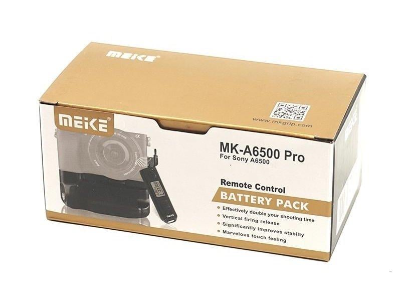 Батарейный блок бустер Meike MK-A6500 PRO для SONY A6500 (786245094) - фото 5