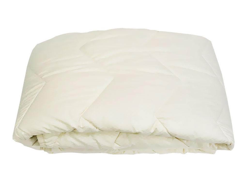 Одеяло антиаллергенное стеганое Vladi Зиг-заг облегченное 200 г/м2 полуторное 140х205 см Светло-бежевый (25898023)