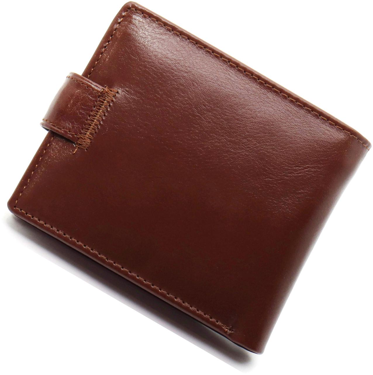 Портмоне мужское ST Leathe из натуральной кожи с фиксацией Coffee Коричневый (ST103) - фото 3 Портмоне мужское ST Leathe из натуральной кожи с фиксацией Coffee Коричневый (ST103) - фото 3