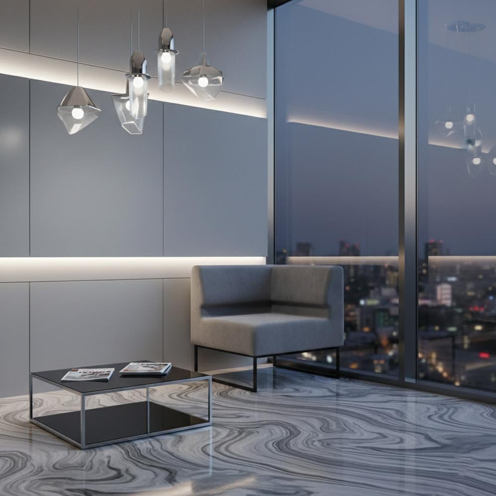 Диван модульный Lounge угловой Smoke 77х77х83 см Grey (rich_sofa_00405)