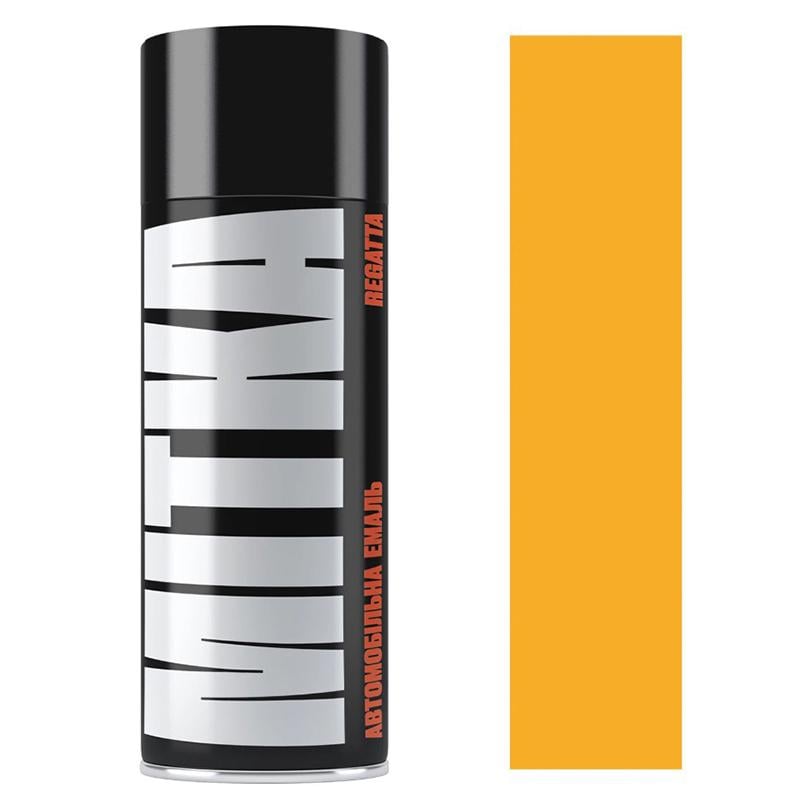 Эмаль автомобильная MITKA аэрозоль 400 мл Цитрус глянцевый (MII116) Эмаль автомобильная MITKA аэрозоль 400 мл Цитрус глянцевый (MII116)