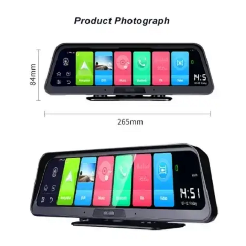 Автореєстратор Android 10 inch touch screen Android 8.1 2GB+32GB 4G (15232) - фото 2