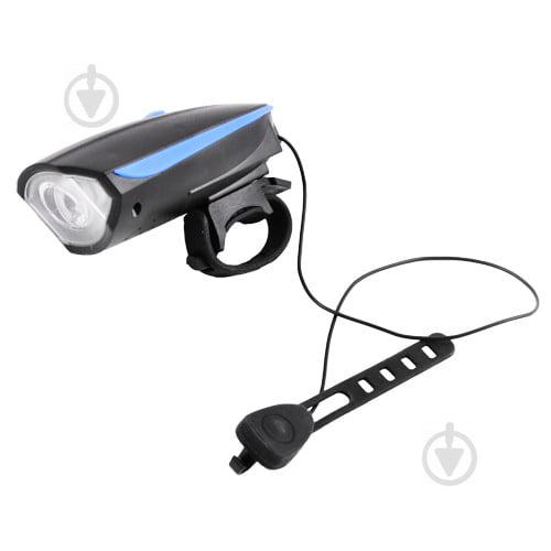 Велофара с сигналом на батарейках Speaker Bicycle Light Feel Fit - фото 5