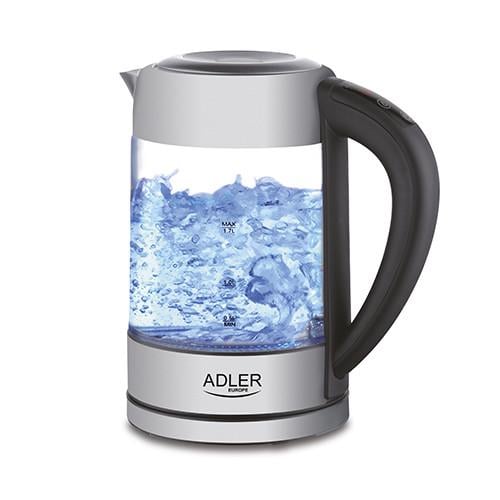 Чайник Adler AD 1247 электрический 2200W 1,7 л Silver (592538)