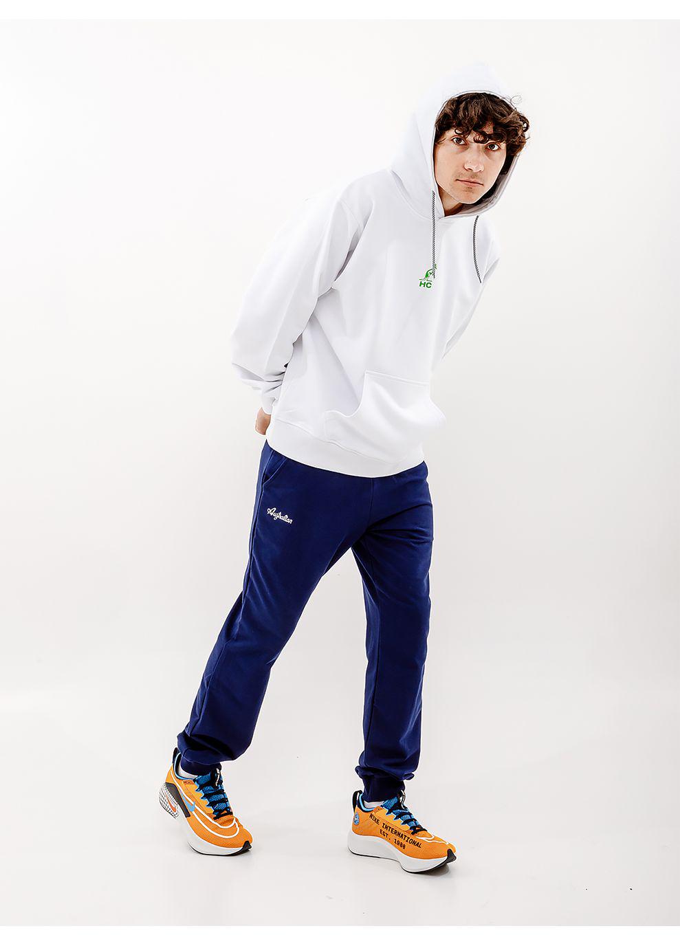 Брюки мужские Australian ESSENTIAL FLEECE PANTS RIB BOTTOM 2XL Синий (7dLSUPA0010-200 2XL)