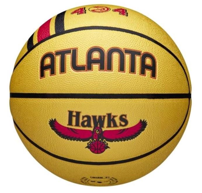 М'яч баскетбольний Wilson NBA TEAM CITY COLLECTOR BSKT ATL HAWKS р. 7 (00000030373) М'яч баскетбольний Wilson NBA TEAM CITY COLLECTOR BSKT ATL HAWKS р. 7 (00000030373)