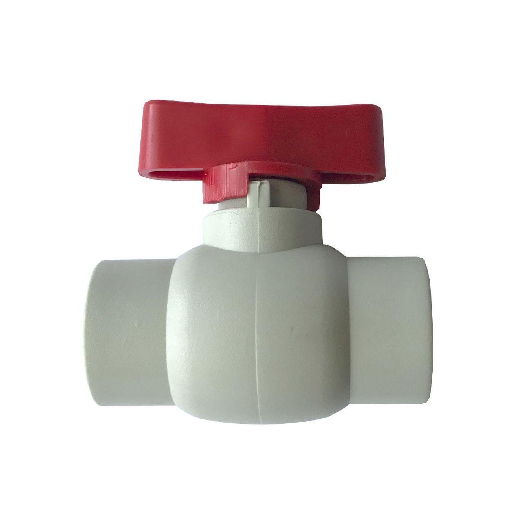 Кран шаровый мини KALDE PPR d 25 мм Красный (000017435)