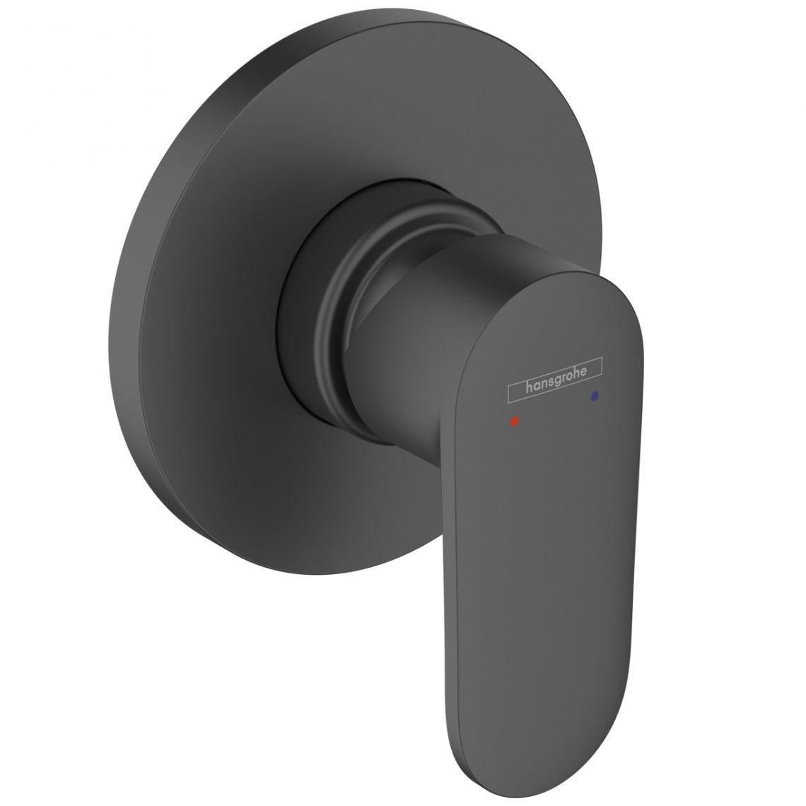 Смеситель для душа скрытого монтажа Hansgrohe Vernis Blend D110 Черный матовый (71649670)