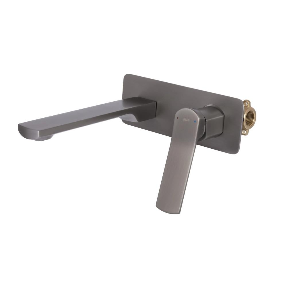 Змішувач для умивальника прихованого монтажу Qtap Slavonice Gunmetal Black PVD Графітовий (QTSLA273GMB45920) Змішувач для умивальника прихованого монтажу Qtap Slavonice Gunmetal Black PVD Графітовий (QTSLA273GMB45920)