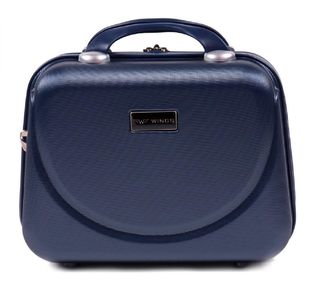 Кейс пластиковий Wings 310 темно-синій ручки в колір Wp00275 - фото 2