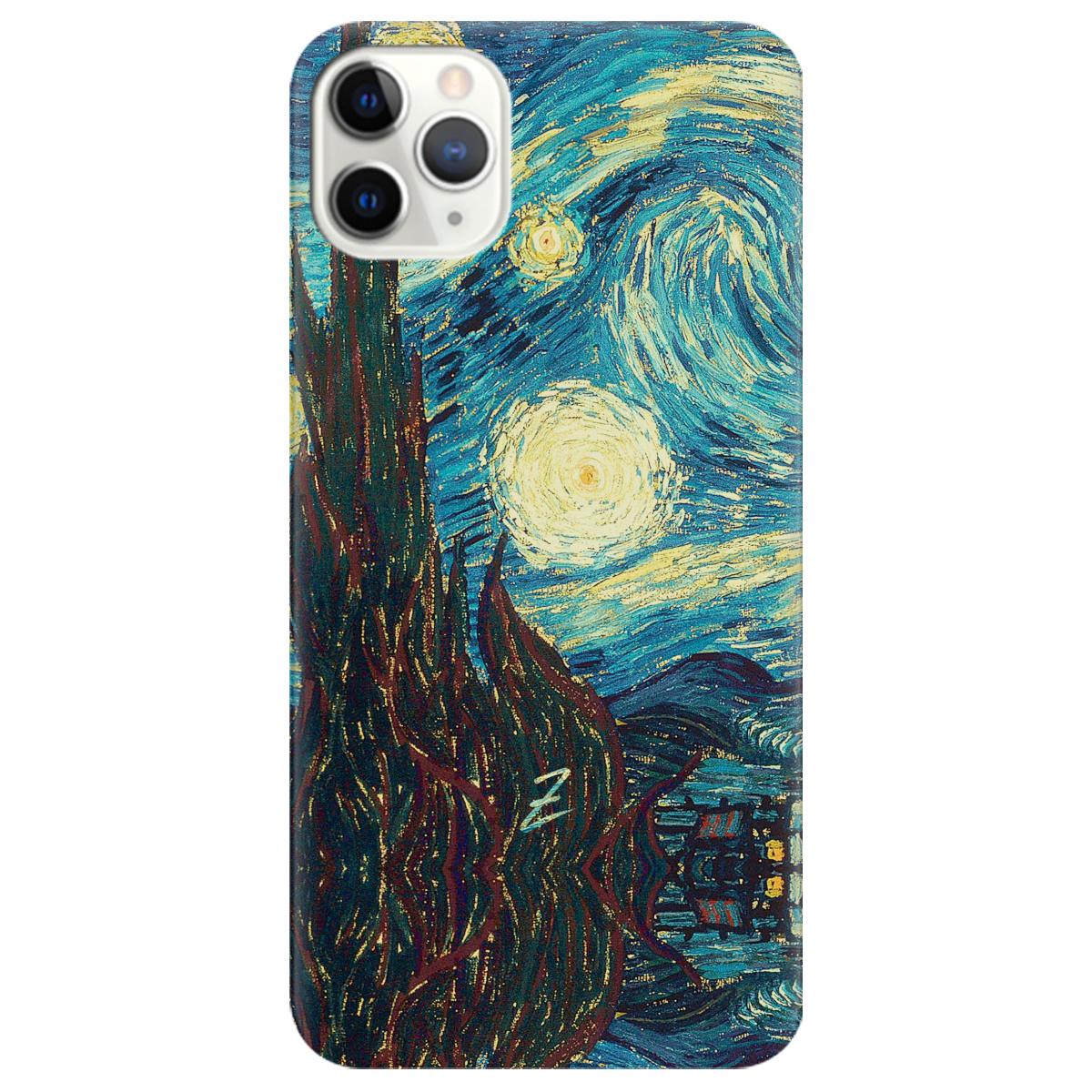 Силиконовый чехол Zorrov для Apple iPhone 11 Pro - Starry Night (12180040179072167)