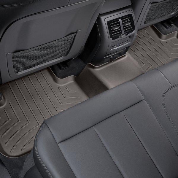 Килимки WeatherTech в салон BMW X3/X4 2018- з бортиком задні 2 шт. Коричневий (4712732)