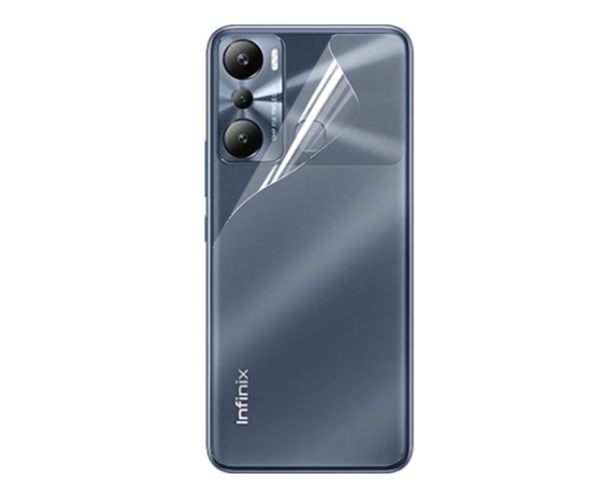 Пленка противоударная гидрогелевая Hydrogel Film для Infinix Hot 20i на заднюю панель Transparent