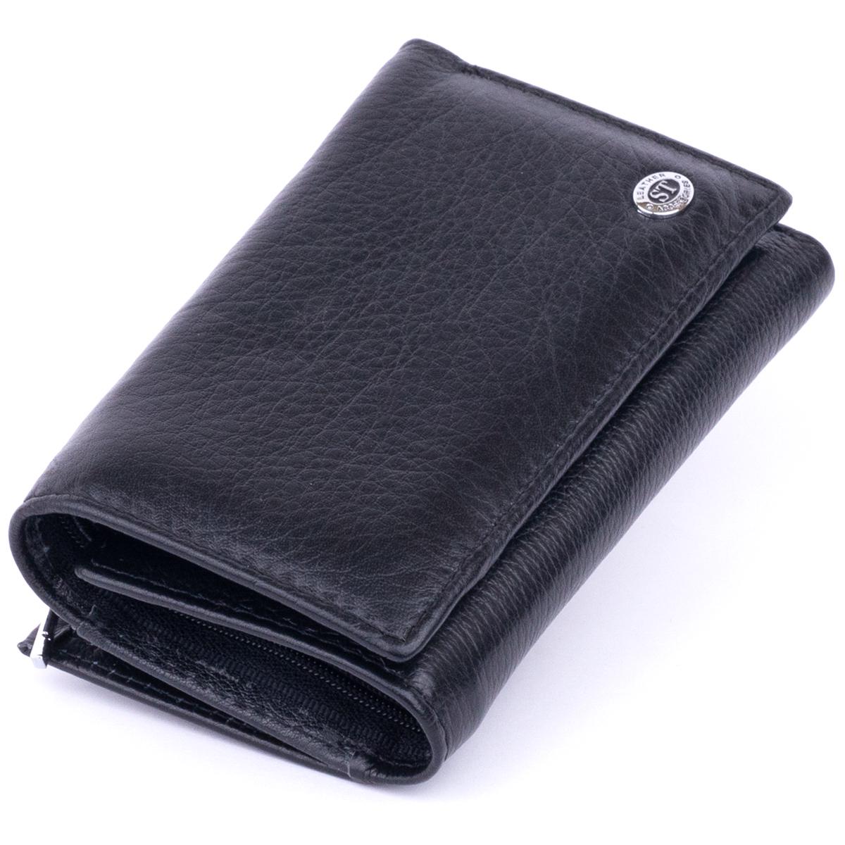 Кошелек ST Leather 19365 кожа Черный (47590)