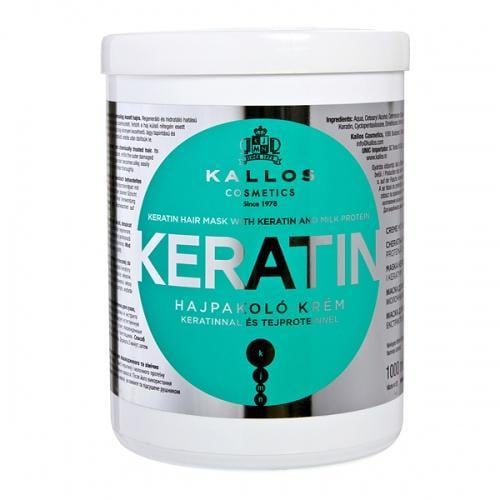 Маска для волосся Kallos Cosmetics Keratin Hair Mask з кератином 1 л