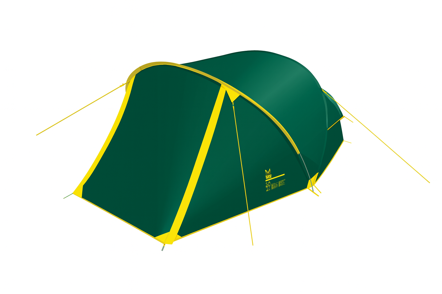Намет двомісний Tramp TRT-035 Colibri Plus v2 340х230х115 см (548650)