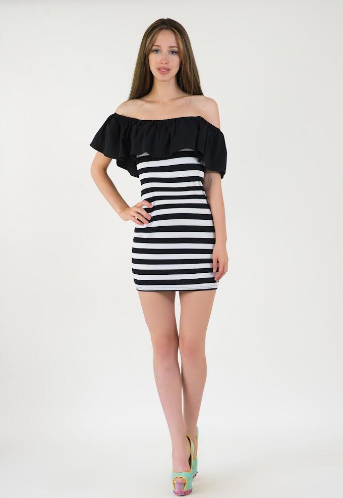 Платье женское Podium Lea 21340-BLACK S Черный