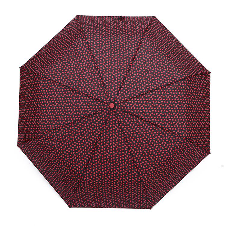 Зонтик складной автомат Hearts 8 спиц купол 110 см Red (30258) Зонтик складной автомат Hearts 8 спиц купол 110 см Red (30258)
