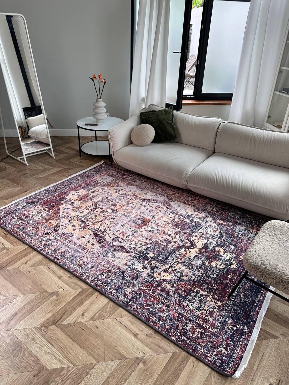 Килим безворсовий з шенілу та бавовни антиковзаючий 160х230 см (160) Килим безворсовий з шенілу та бавовни антиковзаючий 160х230 см (160)