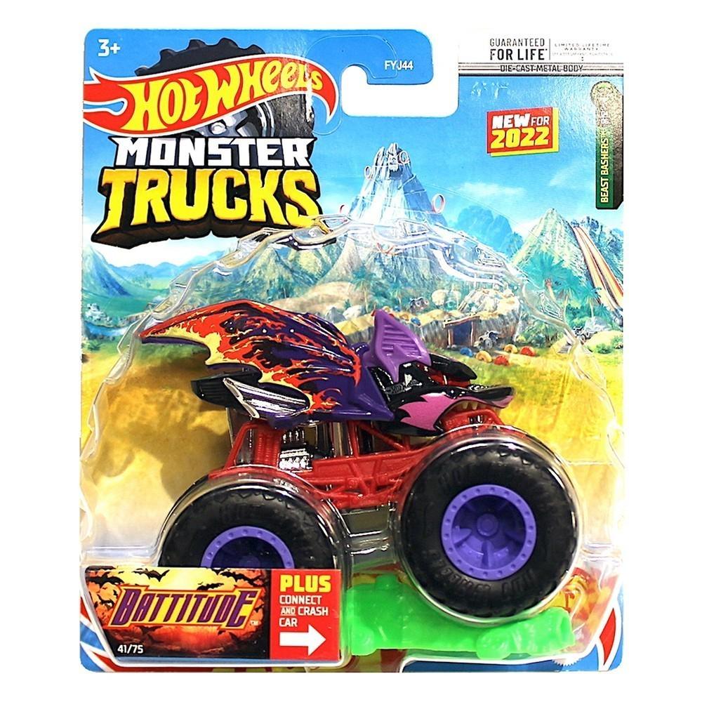 Машинка-внедорожник Hot Wheels Monster Trucks Battitude FYJ44-131 (163238)