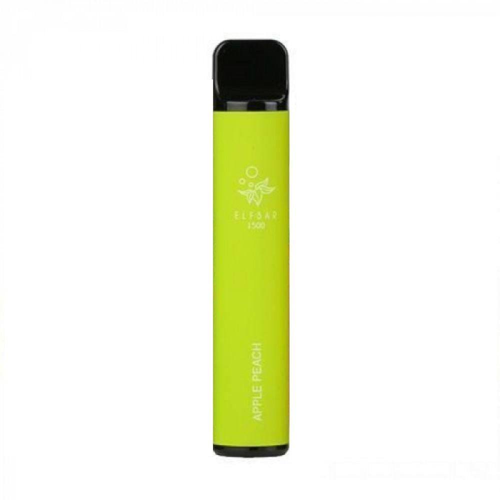 Сигарета одноразовая электронная Elf Bar Lux 1500 затяжек 850 mAh Яблоко/Персик