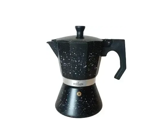 Кофеварка гейзерная Bohmann алюминиевая 300 мл (BH 9706)