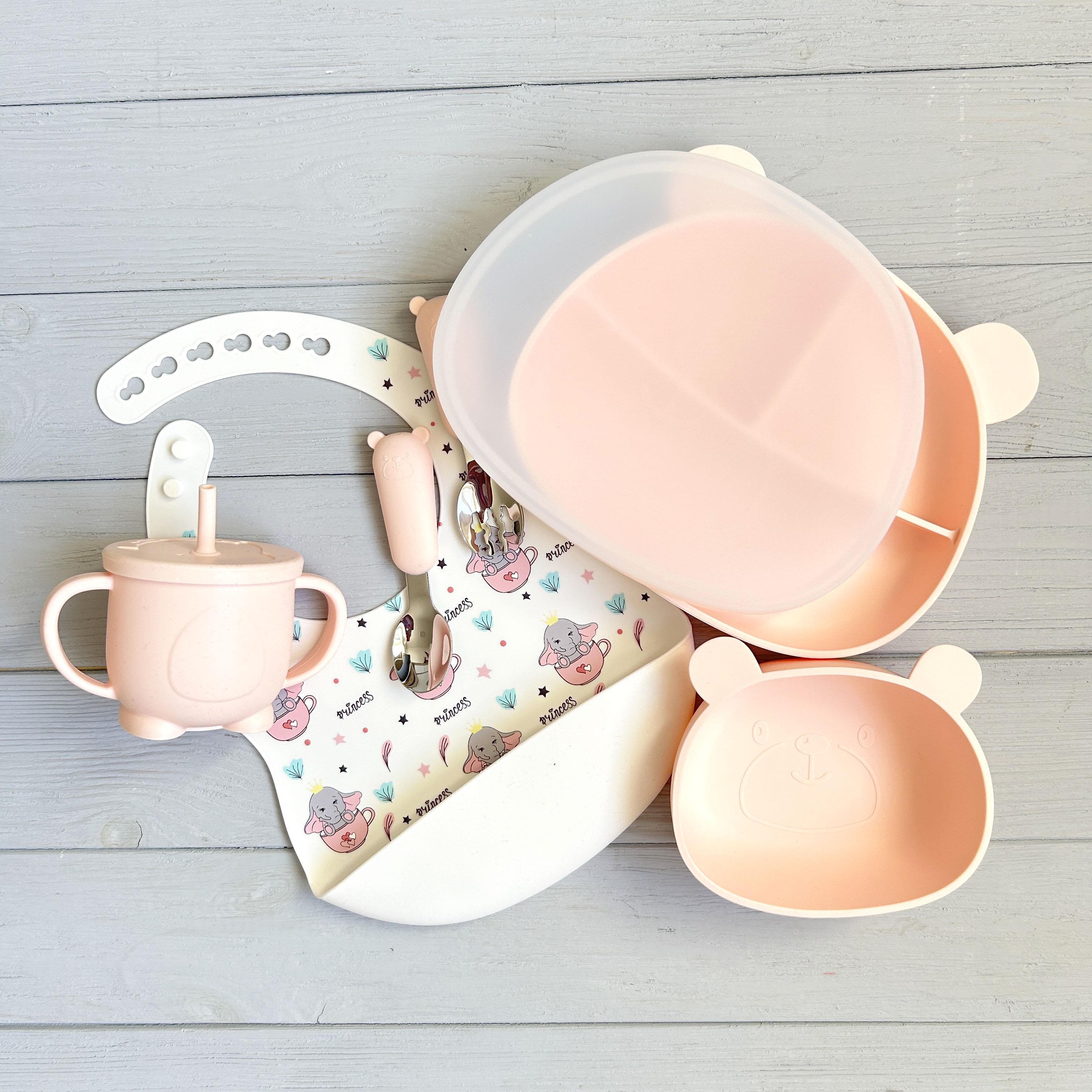 Детская посуда силиконовая Мишка BPR img_e9236 Y4 Розовый (65533) - фото 2 Детская посуда силиконовая Мишка BPR img_e9236 Y4 Розовый (65533) - фото 2