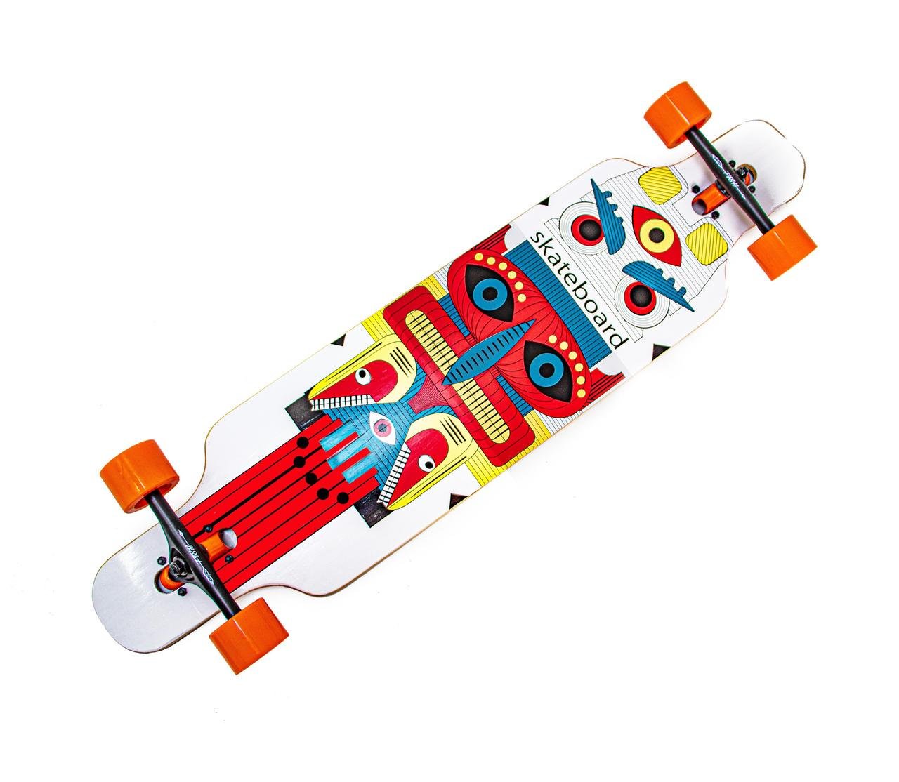 Лонгборд Fish Freeriding White (296091909)