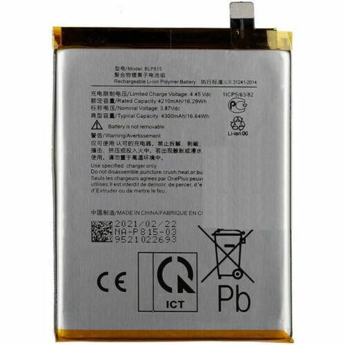 Батарея OnePlus BLP815 4300 mAh OnePlus Nd N10 5G PRC