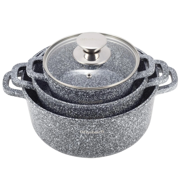 Набор кухонной посуды Ofenbach KM-100506 3 шт. - фото 7 Набор кухонной посуды Ofenbach KM-100506 3 шт. - фото 7