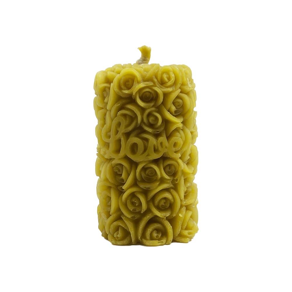 Свеча восковая Розы Желтый (11039100)
