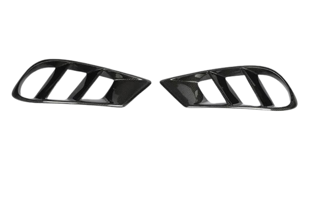 Накладки на бампер передний DDCarbon для AMG-Line SD Mercedes CLS C218 2011-2018 гг. натуральный карбон (148097)