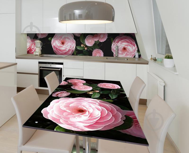 Наклейка 3Д виниловая на стол Zatarga «Идеальные лепестки» 650х1200 мм (Z183402/1st)