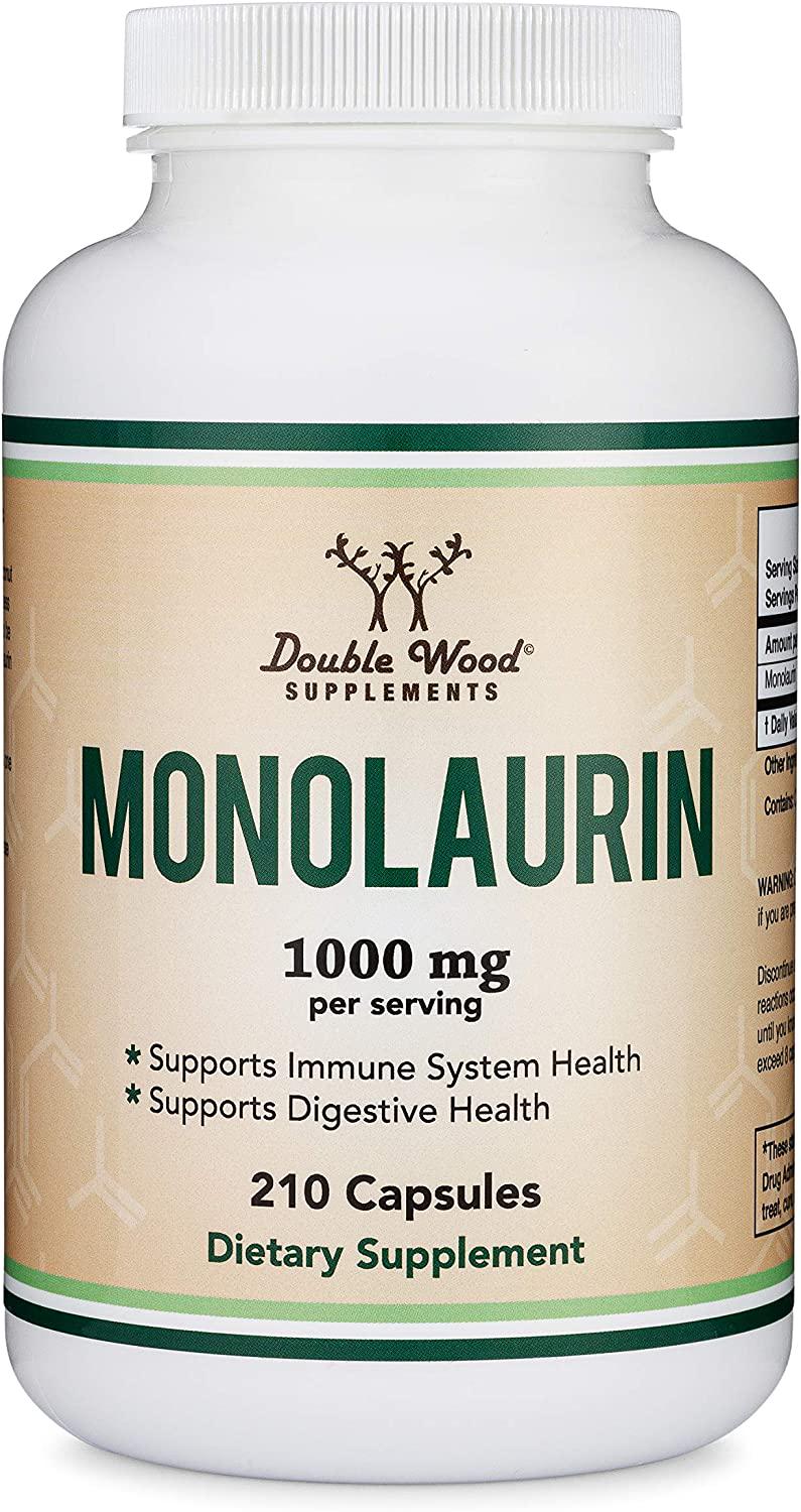 Витамины Double Wood Monolaurin 1000 mg 1000 mg 210 капс.