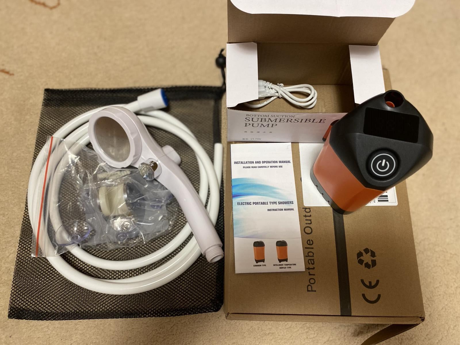 Душ портативний акумуляторний 4800 мА-год - фото 6 Душ портативний акумуляторний 4800 мА-год - фото 6