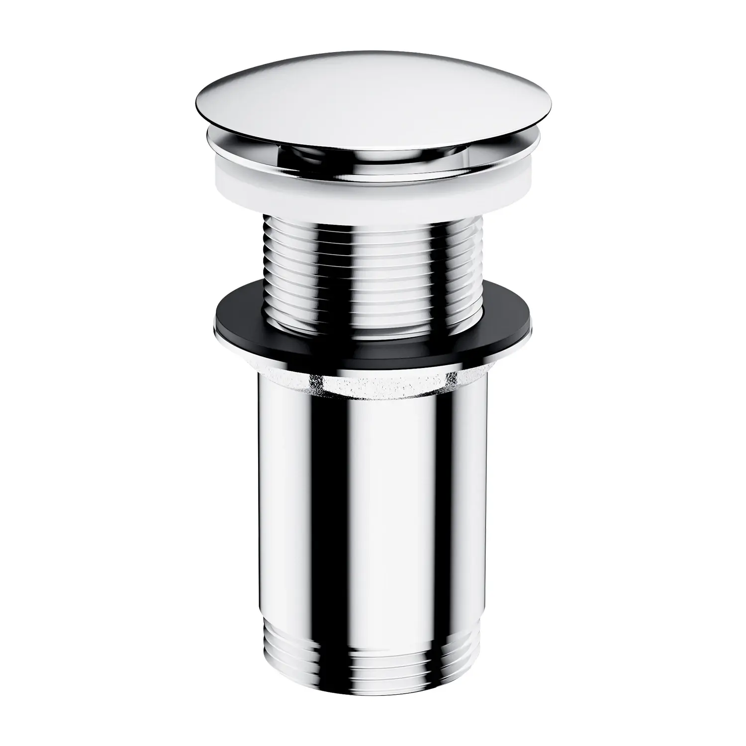 Клапан донный Omnires 1 1/4" Сlick-Сlack для раковины Хром (A716CR)