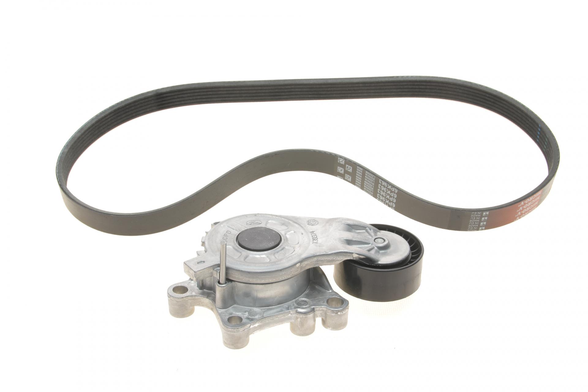 Комплект ремня генератора GATES Citroen Berlingo/Jumpy/Peugeot Expert/Partner 1.6 HDi 08- (K026PK963)
