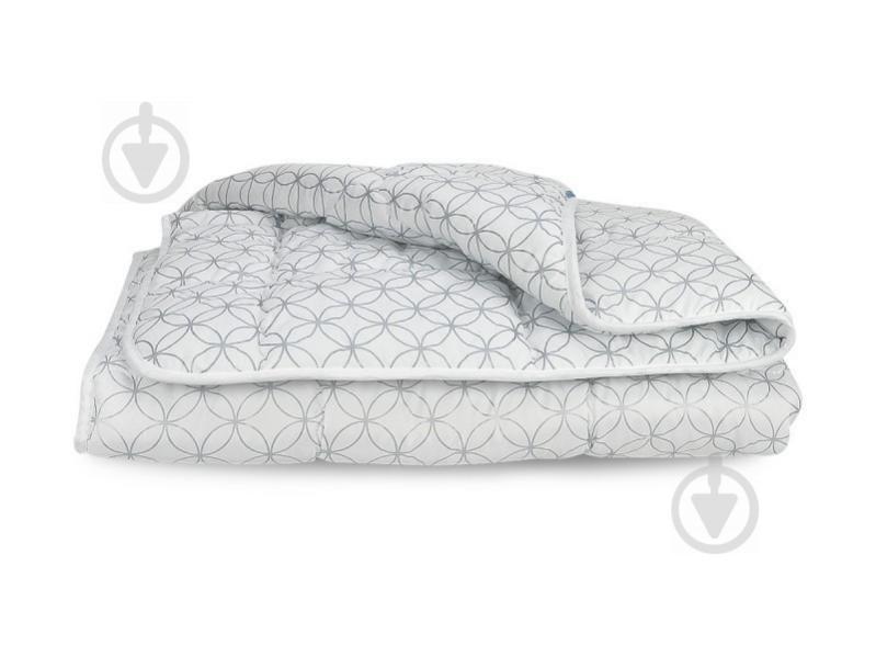 Облегченное одеяло Лебяжий Пух Премиум Leleka-Textile Евро 200х220 Круги