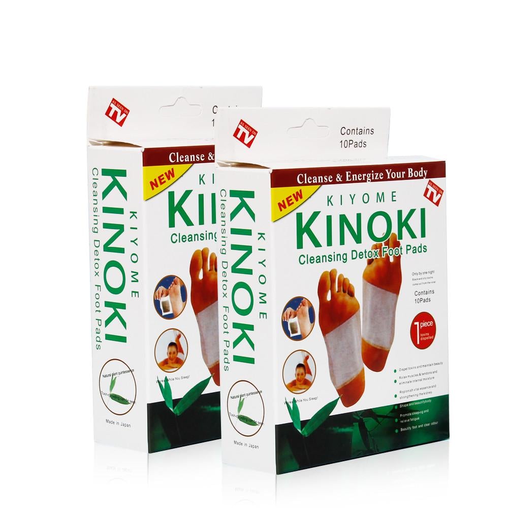 Пластир для детоксикації Kinoki Cleansing Detox Foot Pads (kz062) - фото 4