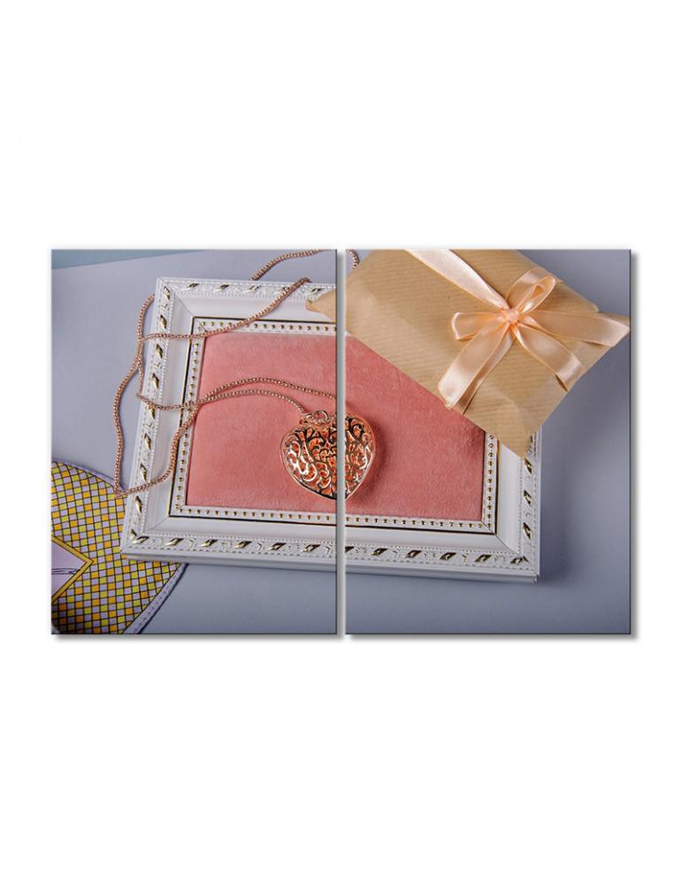 Картина модульная Свадебные сувениры 2 модуля 70x105 см