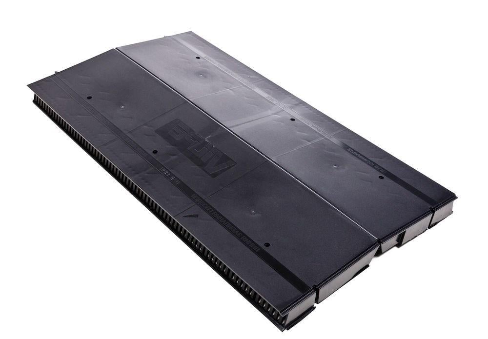 Аератор гребеневий Vilpe для бітумної черепиці 0,58 м Чорний (28541951)