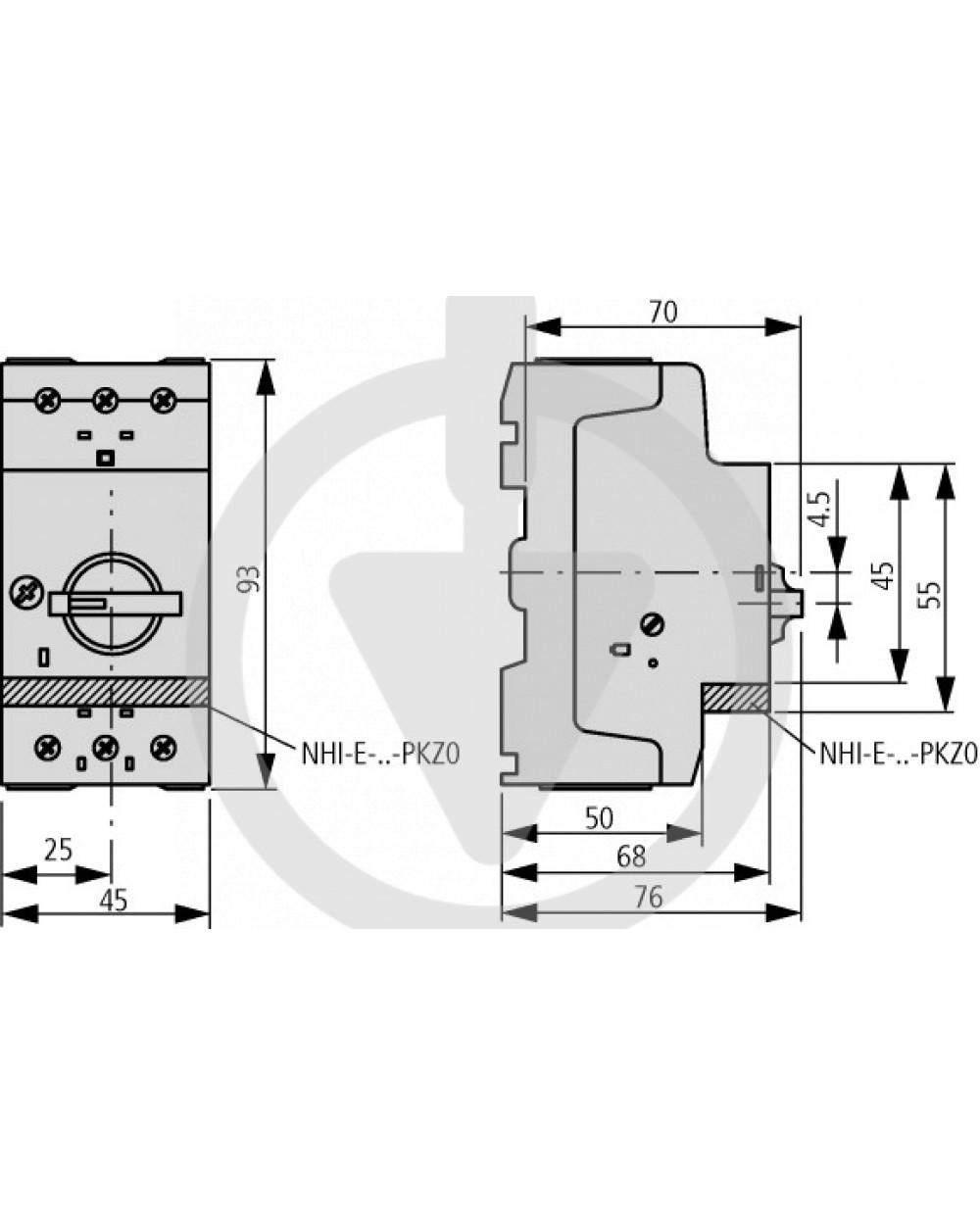 Автомат защиты двигателя 0-16A PKZM (13475489) - фото 2