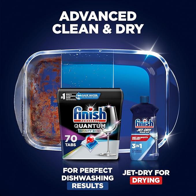 Капсули для посудомийної машини FINISH Quantum 70 шт. - фото 6