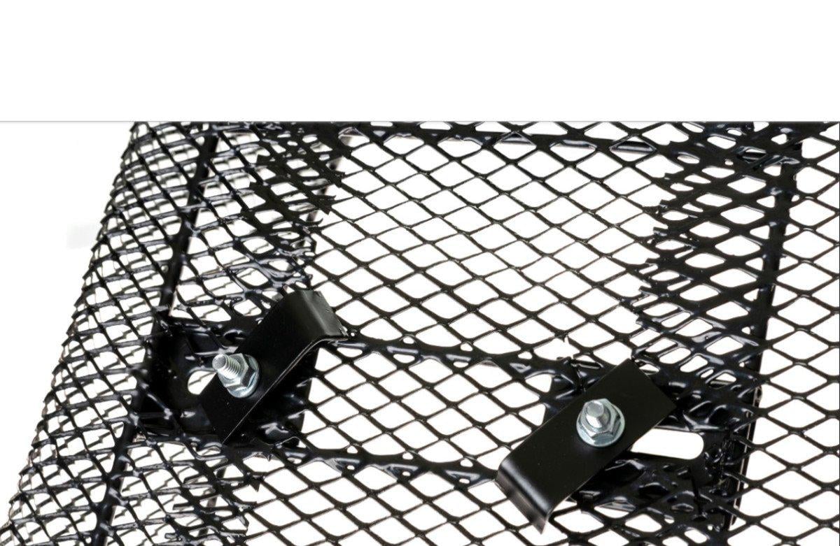 Кошик для багажника сітчастий БП-7 розріз прикручений Чорний (434645) - фото 2 Кошик для багажника сітчастий БП-7 розріз прикручений Чорний (434645) - фото 2