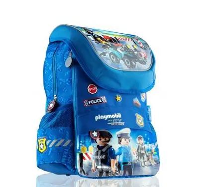 Рюкзак ASTRABAG Playmobil 36x28x18 см 18,1 л Синий (5901137144115)