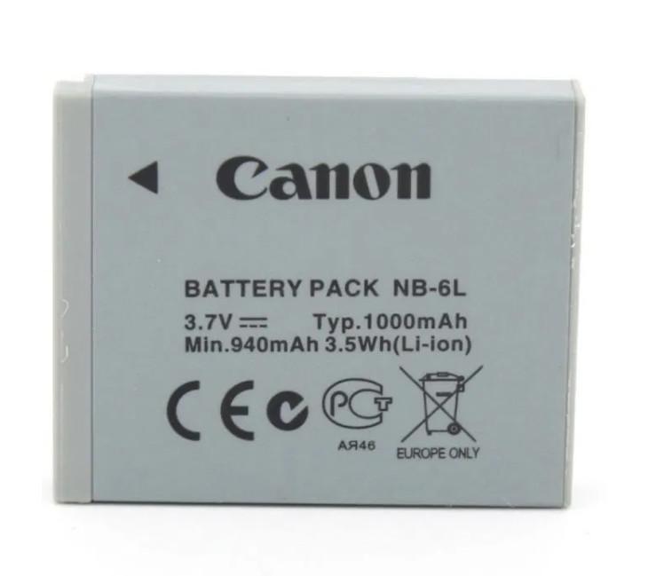 Батарея Canon NB-6L 6LH camera battery IXUS105/210/300/S95/90/SX240/510/700 - фото 1