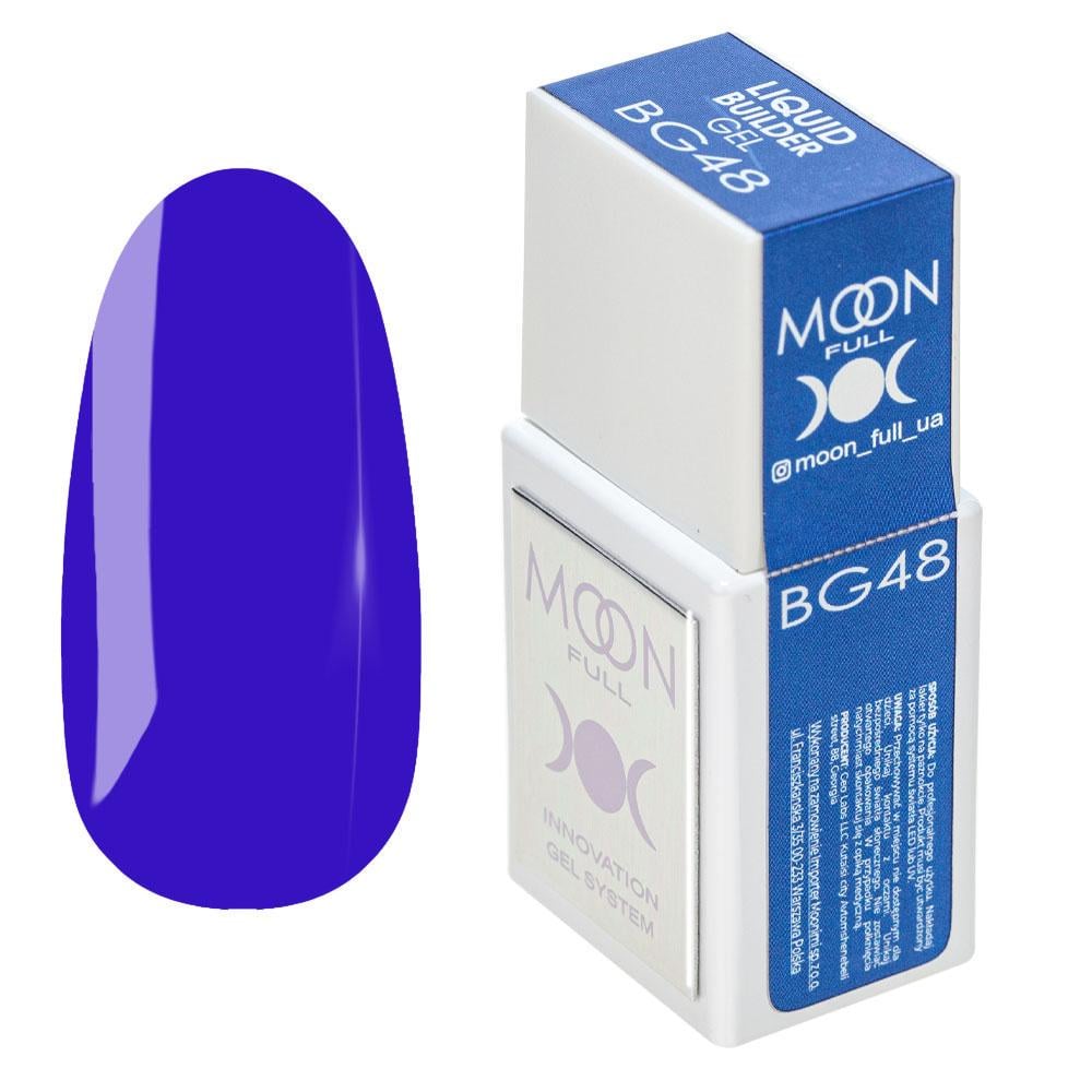Гель для наращивания моделирующий Moon Full Liquid Builder Gel №BG48 15 мл