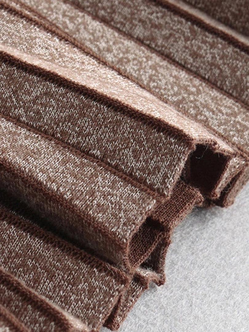 Юбка миди двусторонняя Forza Viva MW-KS-1902A трикотажная р. 42 Коричневый (17852306) - фото 6 Юбка миди двусторонняя Forza Viva MW-KS-1902A трикотажная р. 42 Коричневый (17852306) - фото 6